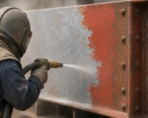 Sand Blaster Paint Removal