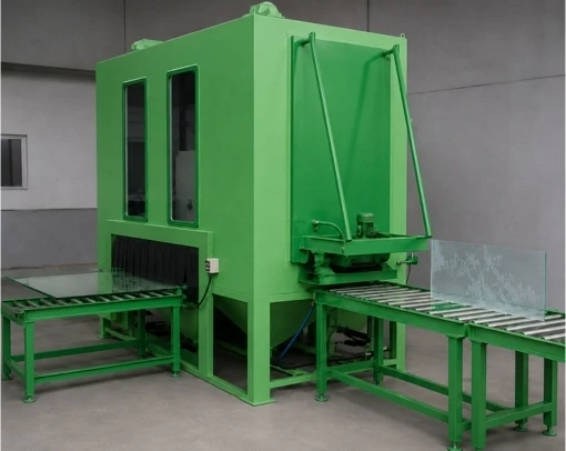 Sand Blaster for Glass Etching