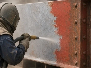 Sand Blaster Paint Removal