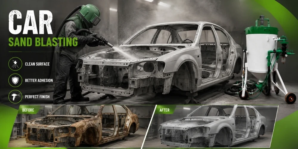 Car Sand Blasting